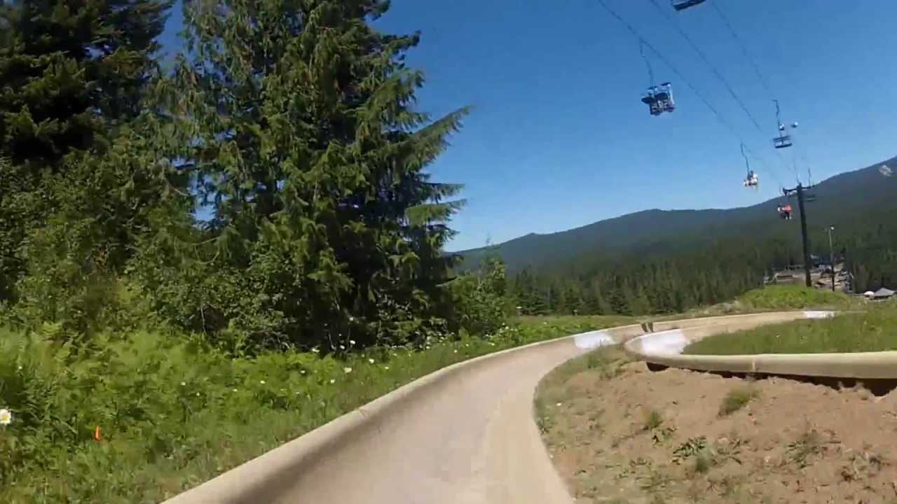 Alpine Slide at Ski Bowl YouTube