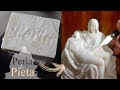 SOAP CARVING PIETA: Melding Soap Bars Together and Carving La Pieta