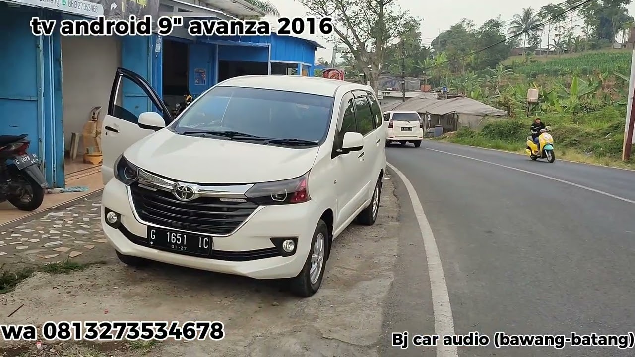 TV ANDROID AVANZA 2016 TANPA FRAME