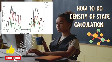 Density of State DOS Calculation || #Pymolyze #DOS