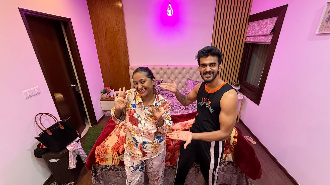 ನಮ್ ಅಕ್ಕನ Room Tour... Finally | The Start of our Room Tour Challenge! 😬🫡 | Samsameer_insta