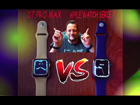 Comparativa D7 Pro Max Vs. Apple Watch serie 7 - YouTube