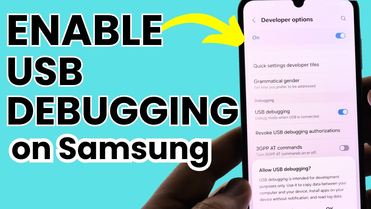 How to Enable USB Debugging on Samsung Phone - 2026 - YouTube