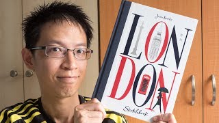 Review: London Sketchbook by Jason Brooks - YouTube