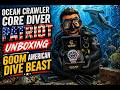 Ocean Crawler Core Diver Patriot Unboxing | 600M American Dive Beast