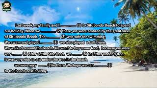 Listening about Recount Text  Holiday. Mr. Mursyid