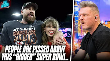 People Are PISSED About The Chiefs (& Taylor Swift) Making It To The Super Bowl | Pat McAfee Reacts