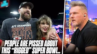 People Are PISSED About The Chiefs (& Taylor Swift) Making It To The Super Bowl | Pat McAfee Reacts