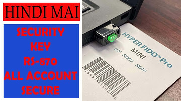 Hyper FIDO Mini Pro U2F FIDO2 HOTP | google security key | unboxing and information