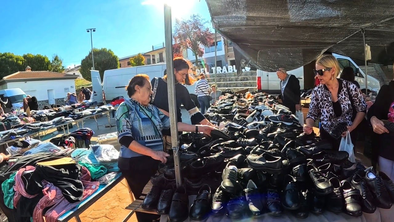 Mercadillo de los Miércoles de Villanueva del Trabuco.