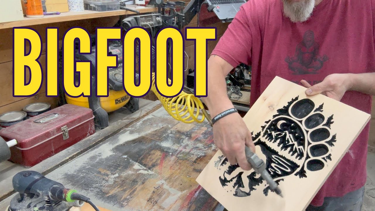 Making a Bigfoot Sign - CNC