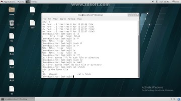 #How to #use #touch #cat and #mkdir command in Linux os