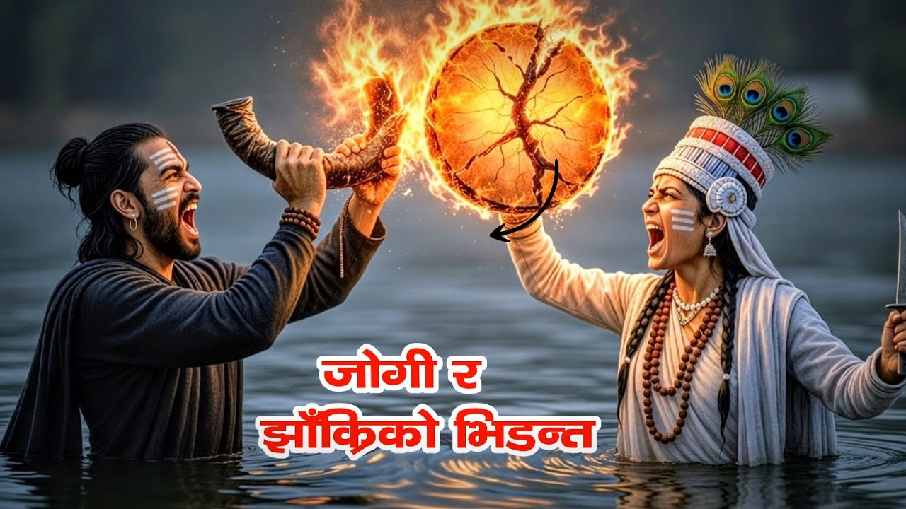 झाँक्रीनी र फेरिवालाको भीषण युद्ध | Nepali Katha