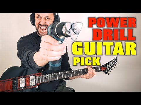 How to Make A Power Drill Guitar Pick