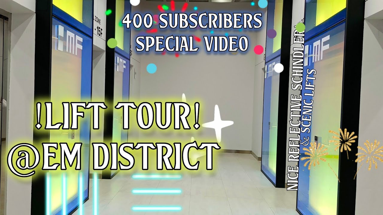 [!400 Subscribers Special!] Lifts / Elevators tour at EM district • Sukhumvit ,Khlong Toei,Bangkok