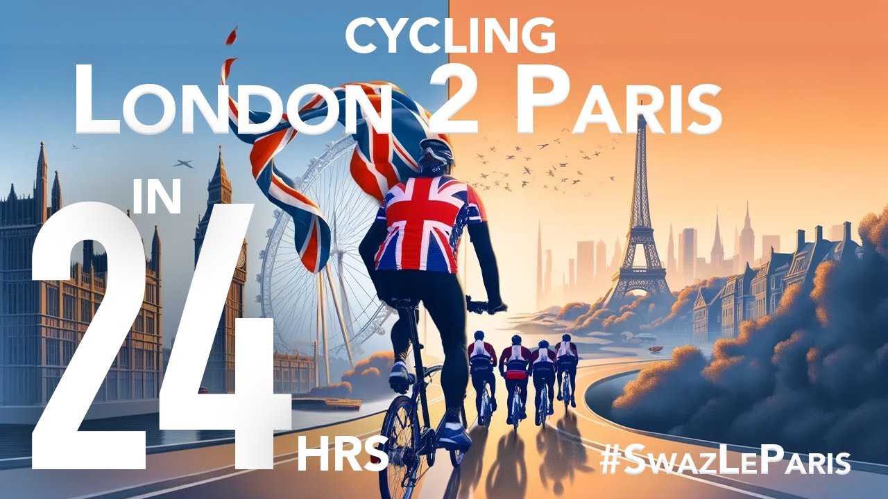 How to CYCLE from LONDON to PARIS in 24 HOURS?!| the ULTIMATE ZERO EMISSION MISSION