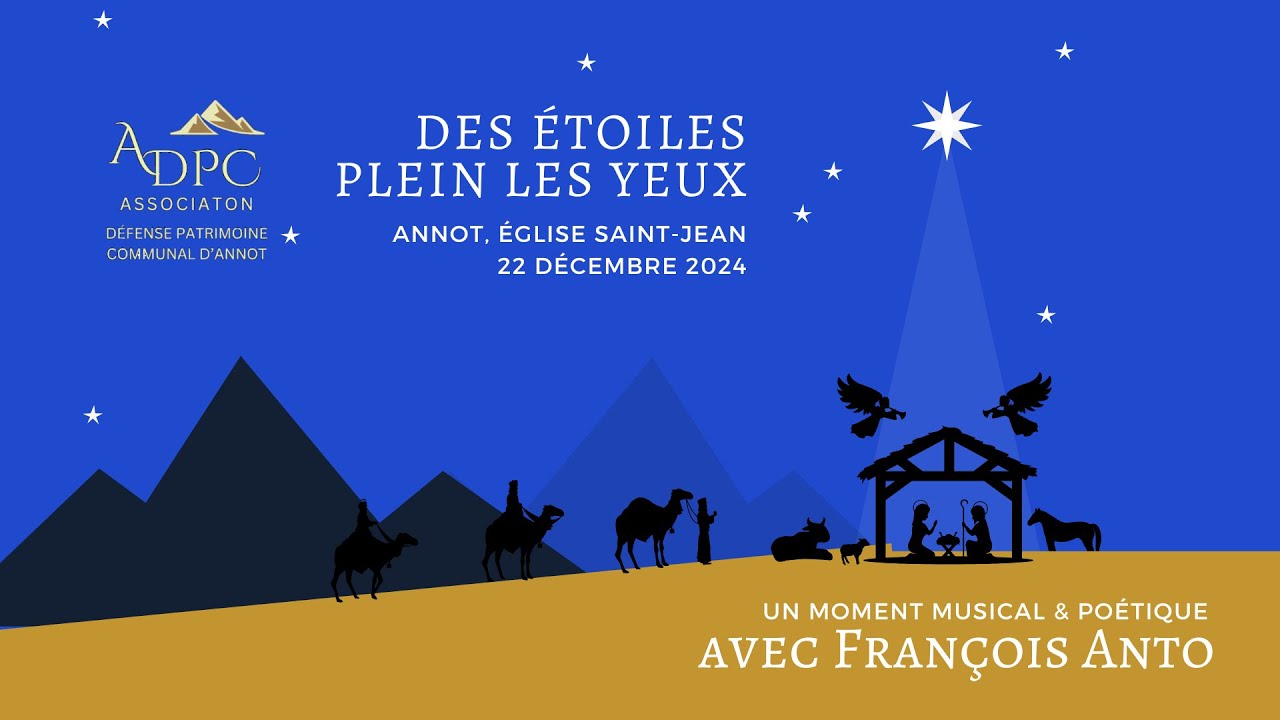Des étoiles plein les yeux • Annot 22 décembre 2024 - YouTube