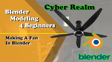 How to Make a Fan In Blender ~ Modeling for Beginners | Part 1[Emma Chris A.K.A Chris Hanter]