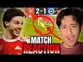 Declan Rice Is OUT OF THIS WORLD! Odegaard RETURNS... | Arsenal 2-1 Brighton REACTION