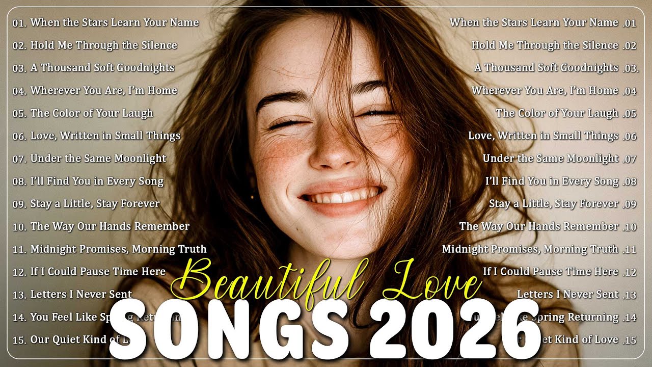 Romantic Love Ballads 2026 ✨ Relaxing Sweet Love Songs Collection | Heartfelt Emotional Songs