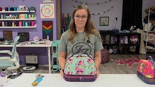 Large Crap Bag Cosmetic Case Sew Along