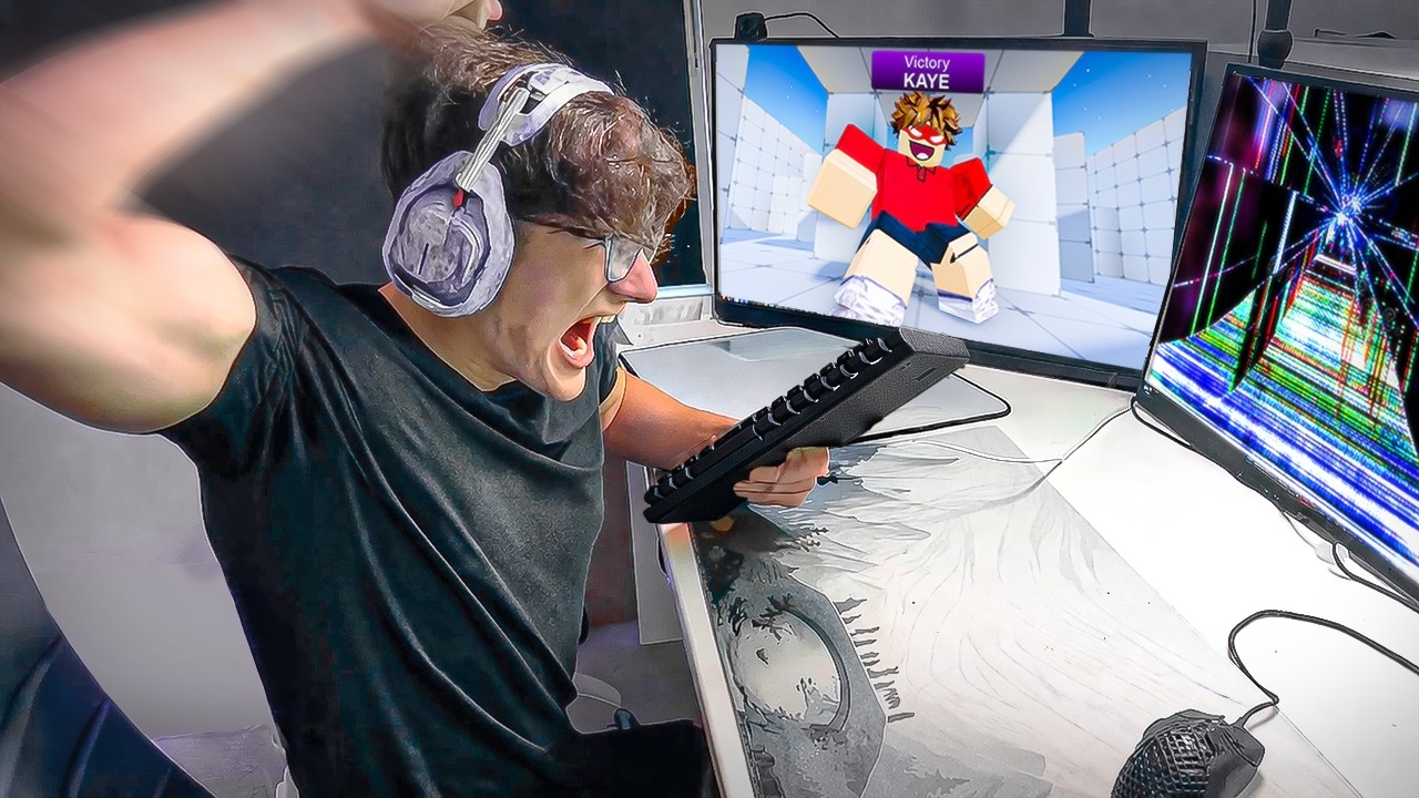 I 1v1'd YouTuber Until He BROKE HIS SETUP!!
