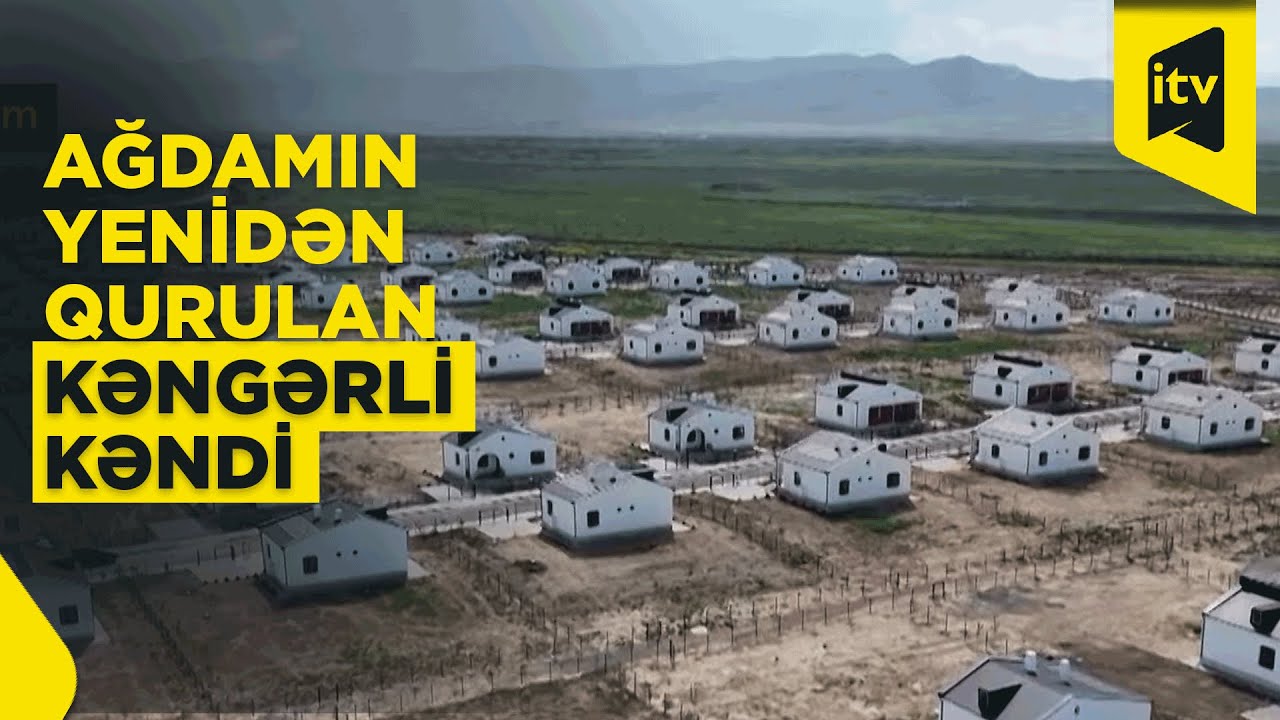 Ağdamda bərpa işləri sürətlənir: Yeni məktəb, bağça və sosial obyektlər istifadəyə verildi