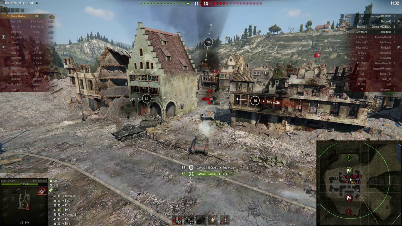 world of tanks replays jingles World of Tanks - Hotchkiss H35 - 13 Kills - 1k Damage - 1vs8 [Replay|HD]
