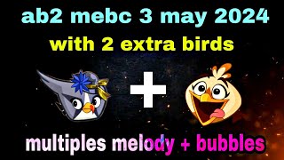 Angry birds 2 mighty eagle bootcamp Mebc 3 may 2024 with 2 extra birds silver+bubbles#ab2 mebc today screenshot 4