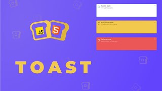 Interactive Portfolio With Toast Style Notifications Using CSS & JS