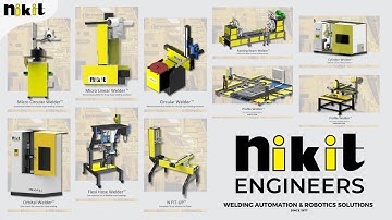 Welding Automation Machines by Nikit Engineers Best #WeldingAutomation Robotic machines in India