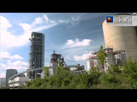 Modernization project at Märker Zement in Harburg, Germany 2020-2022 - video from IKN