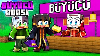 Büyücü Adasında Kendi Büyücü Dükkanımı Açtım - Minecraft