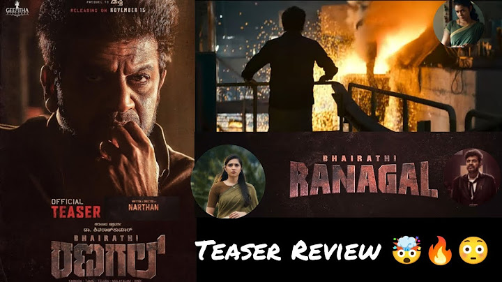 Bhairathi Ranagal Official Teaser 2 Review| Dr Shiva Rajkumar  #shivanna  #bhairathiranagal