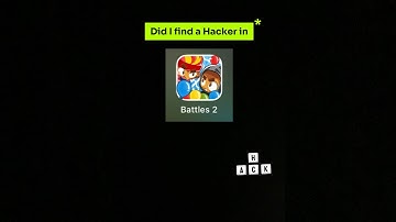 Was This Guy HACKING in Bloons TD Battles 2?