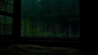 Calm Your Mind on a Rainy Day | Soft Rain on the Window for Sleep and Ultimate Relaxation