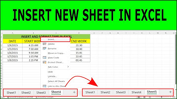 How to Insert Sheet in Excel | Adding Sheets in Excel