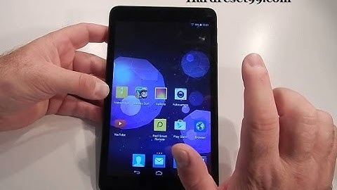 Alcatel One Touch Pixi 7 Hard reset, Factory Reset & Password Recovery