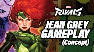 Marvel Rivals Jean Grey Gameplay (Concept)