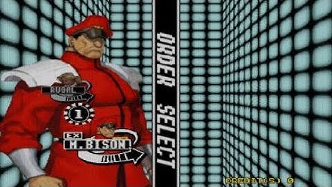 C Vs. SNK Pro Arcade mode play-through Rugal \ Ex M.Bison