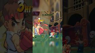 Ryu VS Ken CRAZY FIGHT #ryu #ken #pocketfighter #capcom
