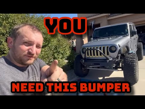 Best Looking/ Functioning Front Bumper for the Jeep JL or JT