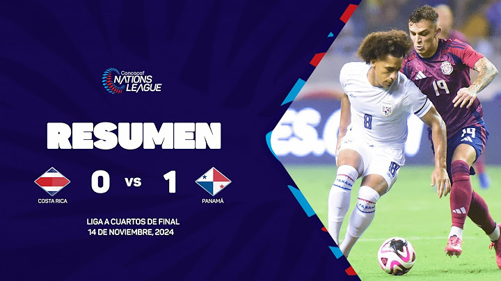 Costa Rica vs Panamá | 2024/25 Concacaf Nations League Cuartos de Final