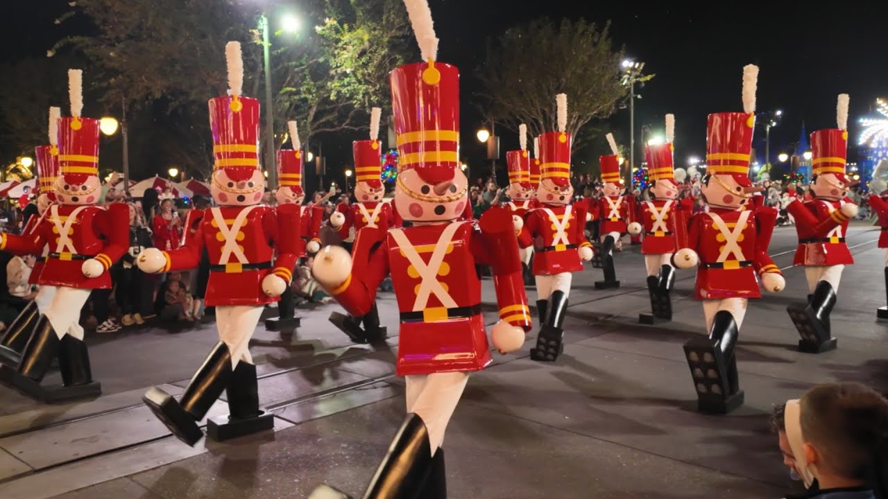 Mickey's Once Upon a Christmastime Parade 2024 FULL SHOW In 4K | Walt Disney World The Magic Kingdom