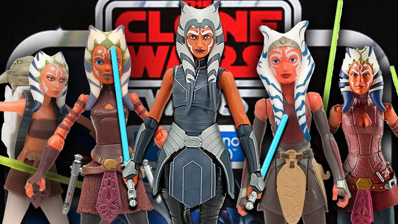AHSOKA Y TODAS SUS FIGURAS ¿LAS CONOCES?