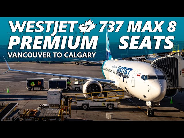 Westjet Boeing 737 Max 8 Vancouver To
