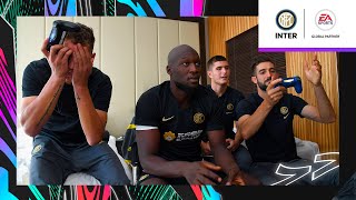 INTER + EA SPORTS FIFA | LUKAKU & PIROLA vs GAGLIARDINI & ESPOSITO | 🎮⚫🔵🤣 [SUB ENG]