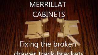 Merrillat Cabinet Drawer Track Support