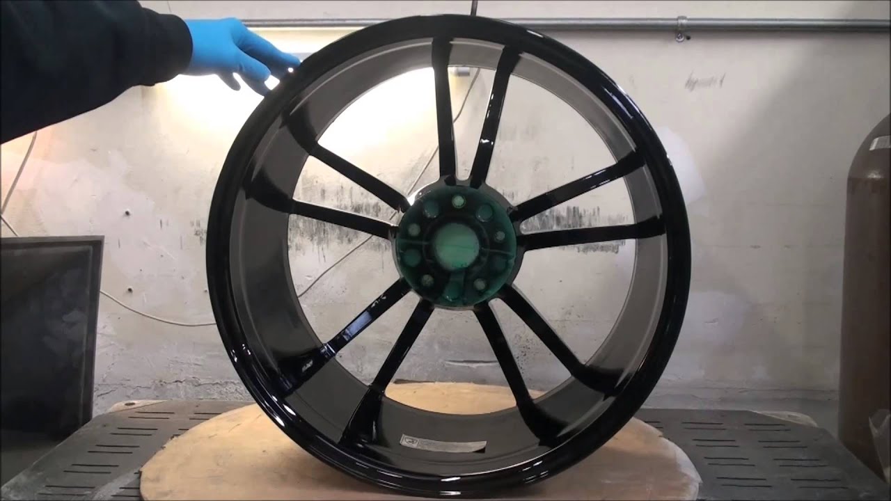 Powder Coat A Lamborghini Wheel