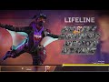 Lifeline MISCHIEF MEDIC Select Screen Animation + Wingsuit Dive Emote STFO Skin Flyer Liars